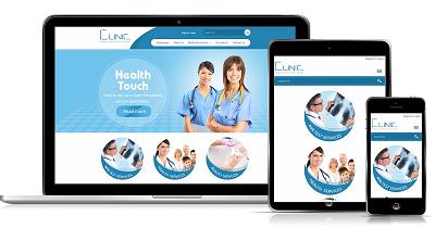 thiết kế web mẫu bác sĩ gia đình clinic medical #00045